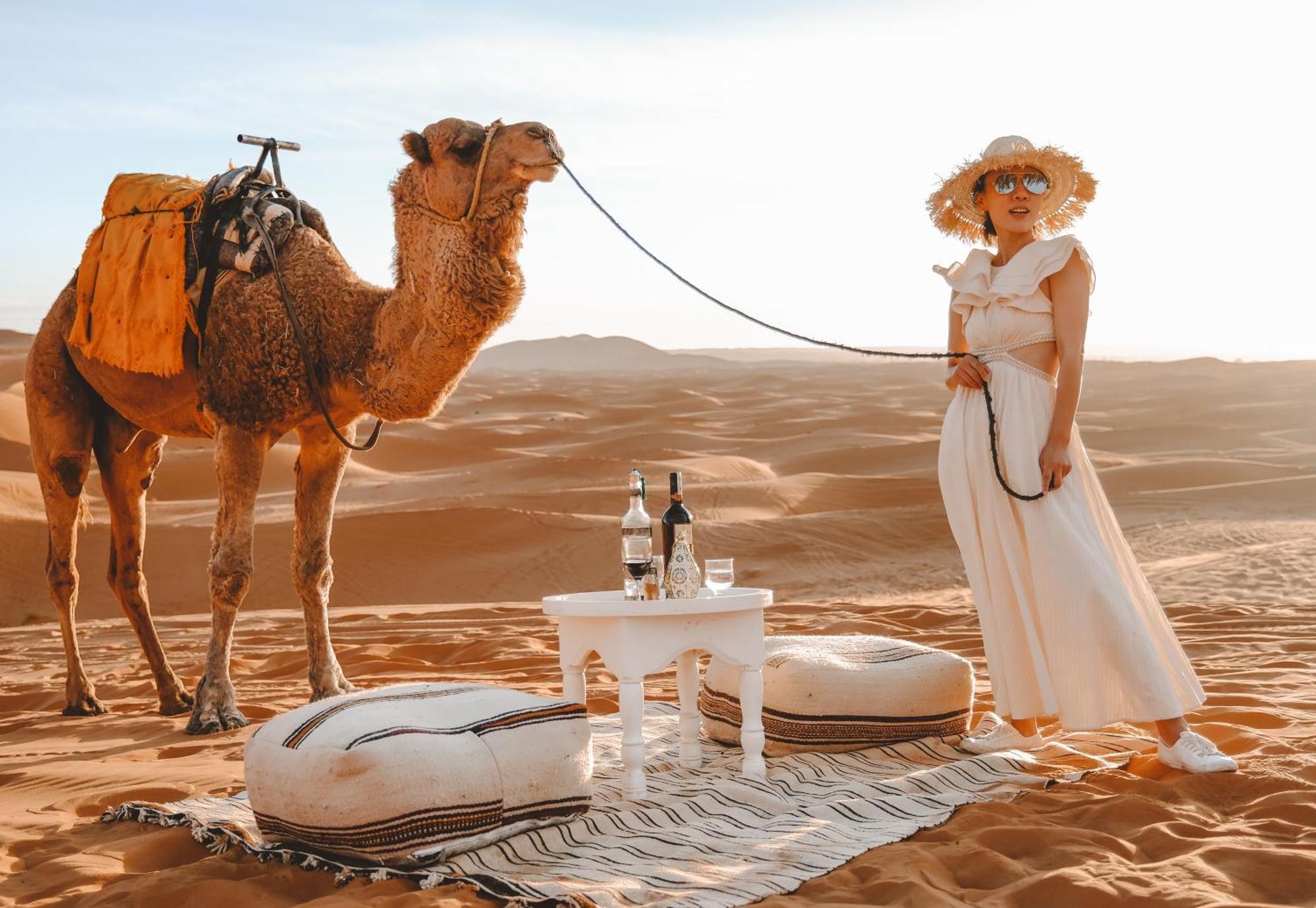 Отель Sahara Dream Luxury Camp Мерзуга Экстерьер фото